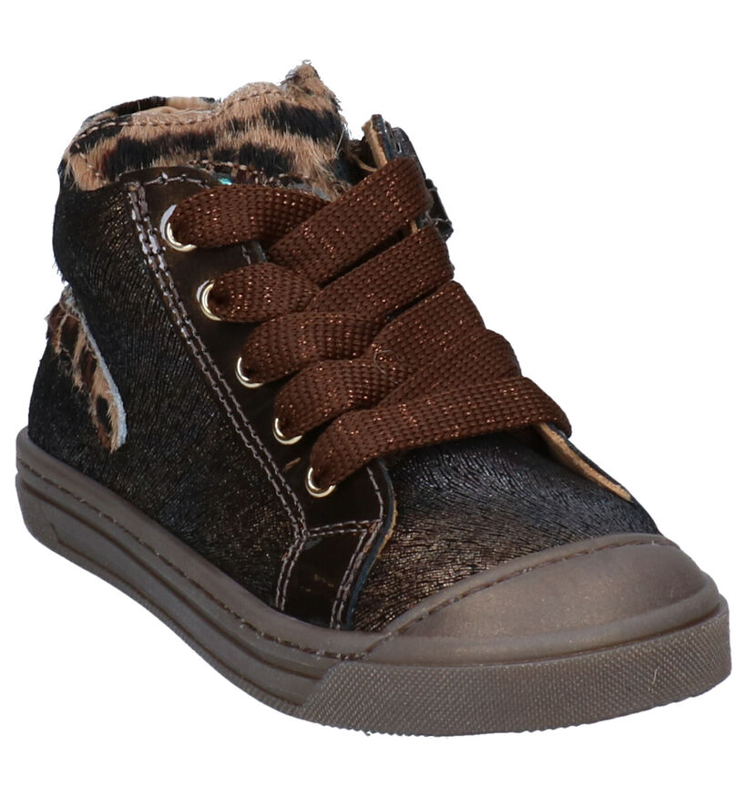 STONES and BONES Caba Cognac Bottines voor meisjes (313897) - geschikt voor steunzolen