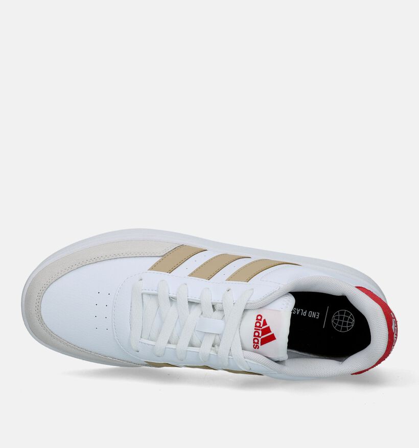 adidas Breaknet 2.0 Baskets en Blanc pour hommes (324920) - pour semelles orthopédiques