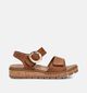 Solemade Sandales en Cognac pour femmes (371620) - pour semelles orthop&eacute;diques