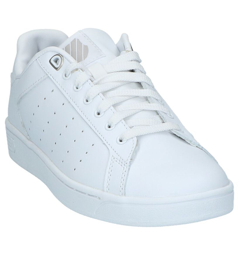 Witte Sneakers K-Swiss Clean Court, , pdp