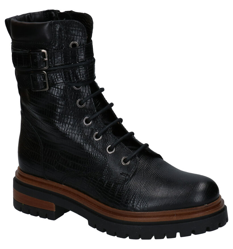 Sweet Lemon Dyma Bottines en Noir en cuir (288511)