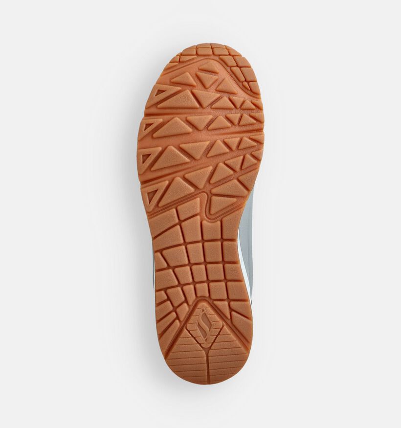 Skechers Uno Suited On Air Baskets en Gris pour hommes (371060)