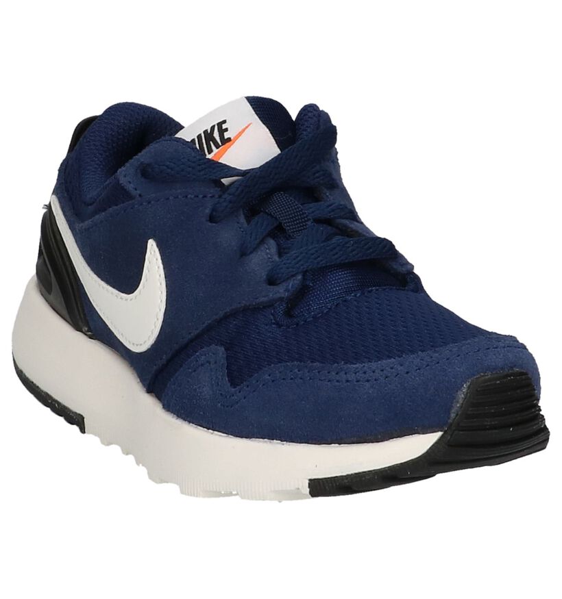 Nike Baskets basses en Bleu foncé en nubuck (206250)