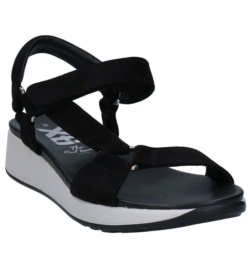 Xti Zwarte Sandalen in stof (291312)