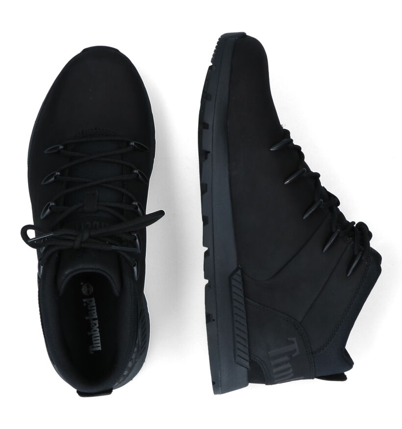 Timberland Sprint Trekker Mid Zwarte Bottines voor heren (345037) - geschikt voor steunzolen