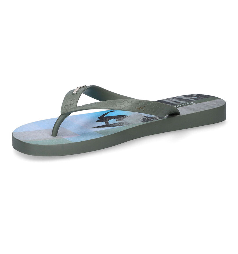 Ipanema Summer II Kaki Teenslippers in kunststof (304481)