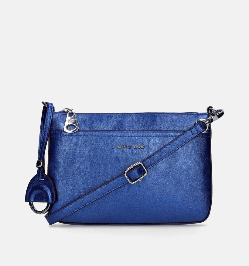 Laurent David Nos 006 Sac porté croisé en Bleu pour femmes (337080)
