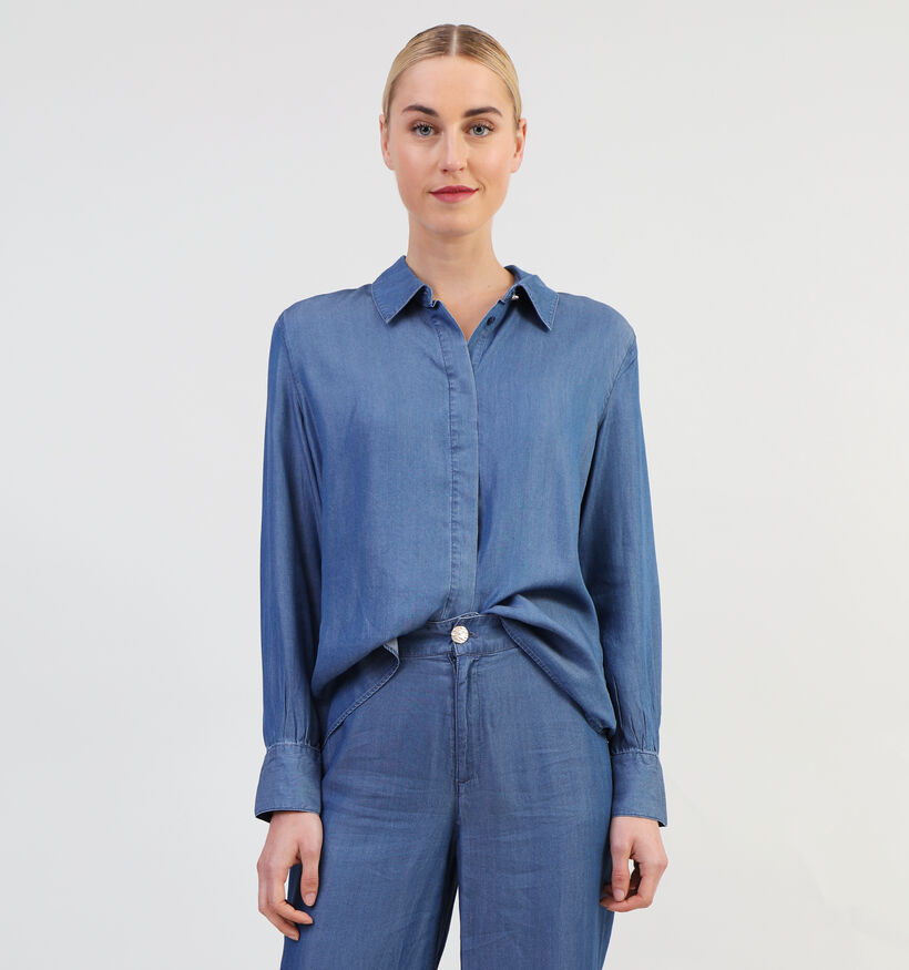 Vila Urla Blauw Jeanshemd voor dames (342127)