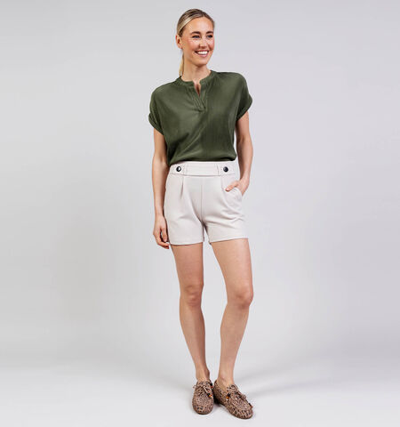 JDY Pantalons Beige/Bleu