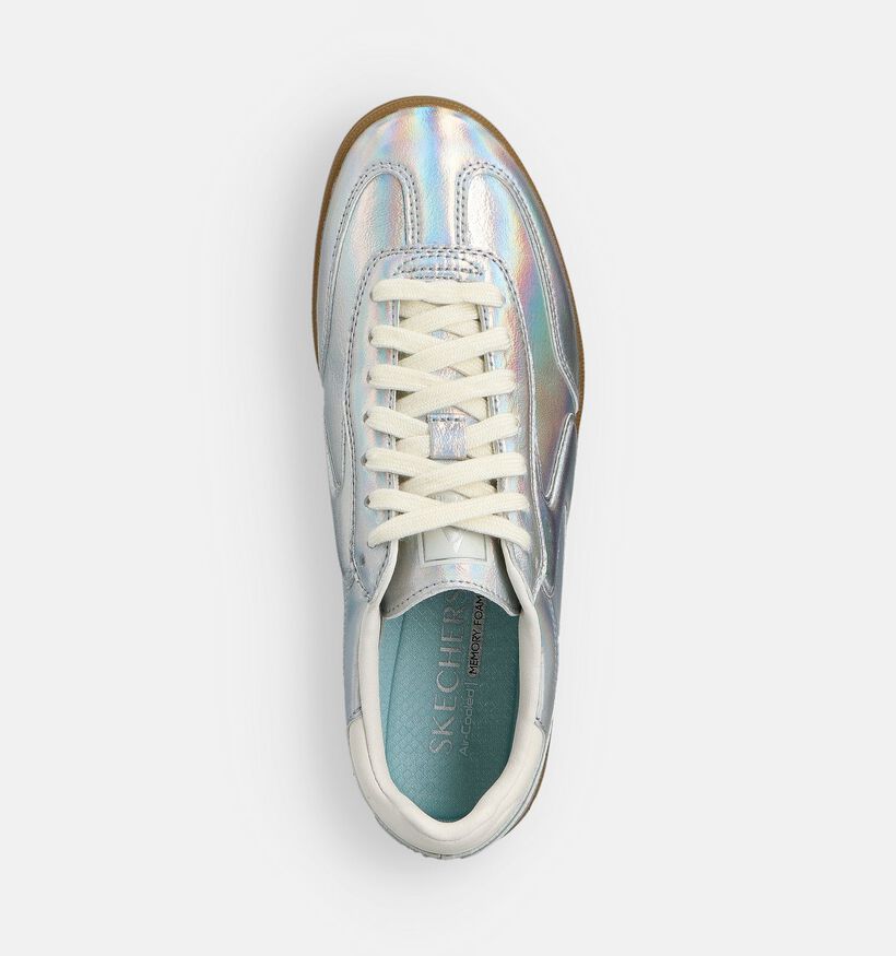 Skechers Hotshot Zilveren Sneakers Holographic voor dames (359732) - geschikt voor steunzolen