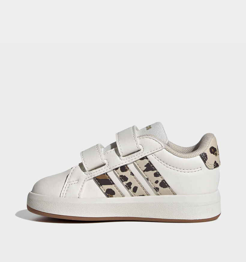 adidas Grand Court 3.0 Witte Sneakers voor meisjes (372844) - geschikt voor steunzolen
