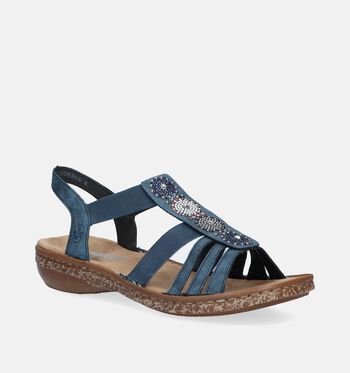 Rieker Sandalen Blauw