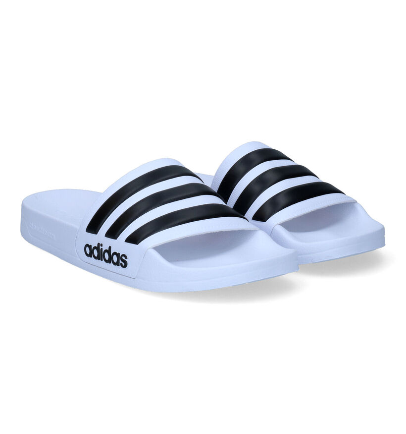 adidas Adilette Shower Claquettes en Noir pour femmes (334661)