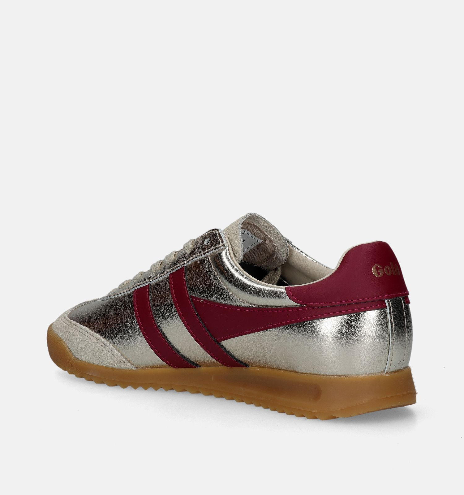 Gola Torpedo Glimmer CLB472 Gouden Sneakers Dames Sneakers Online op TORFS.BE