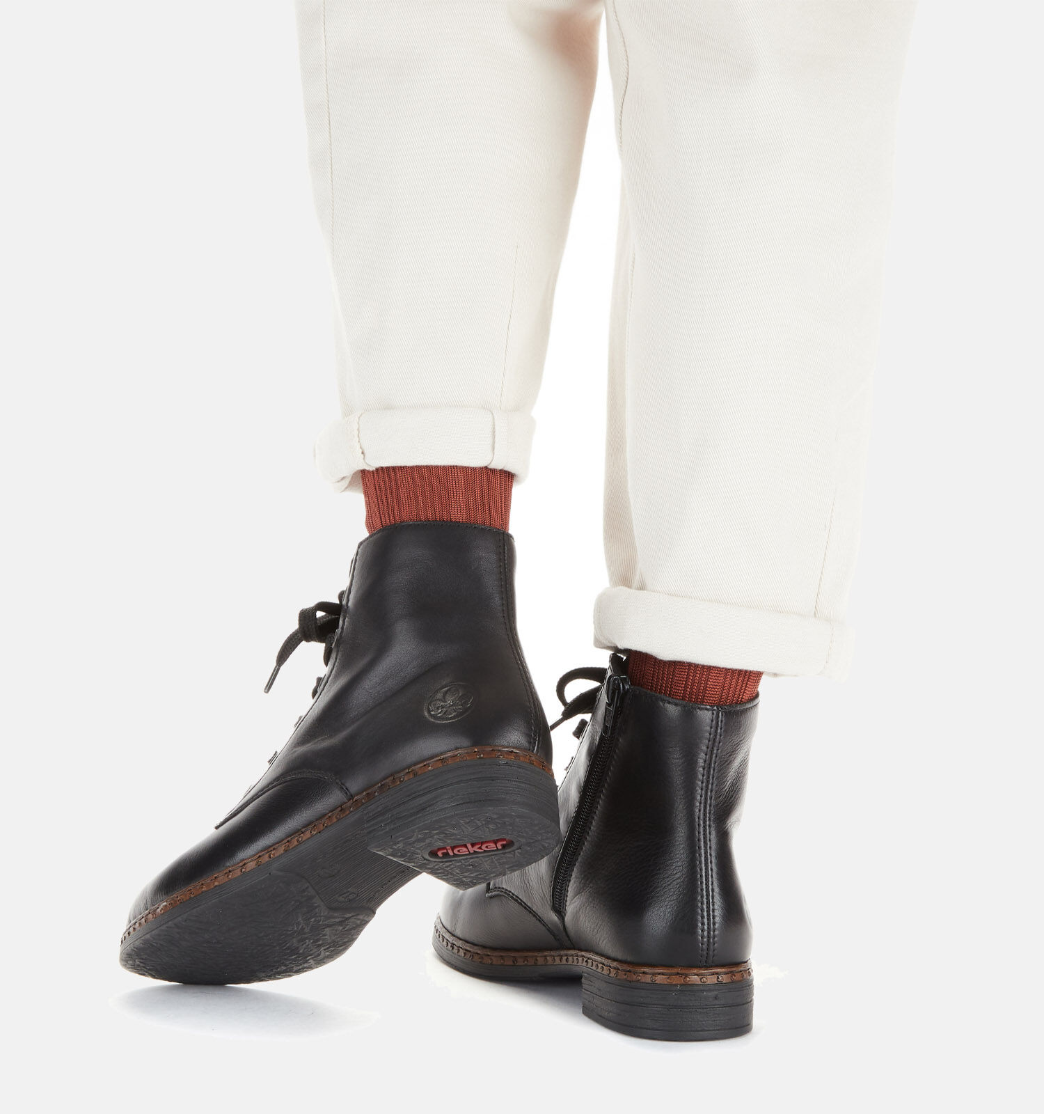 Rieker bottines à lacets store