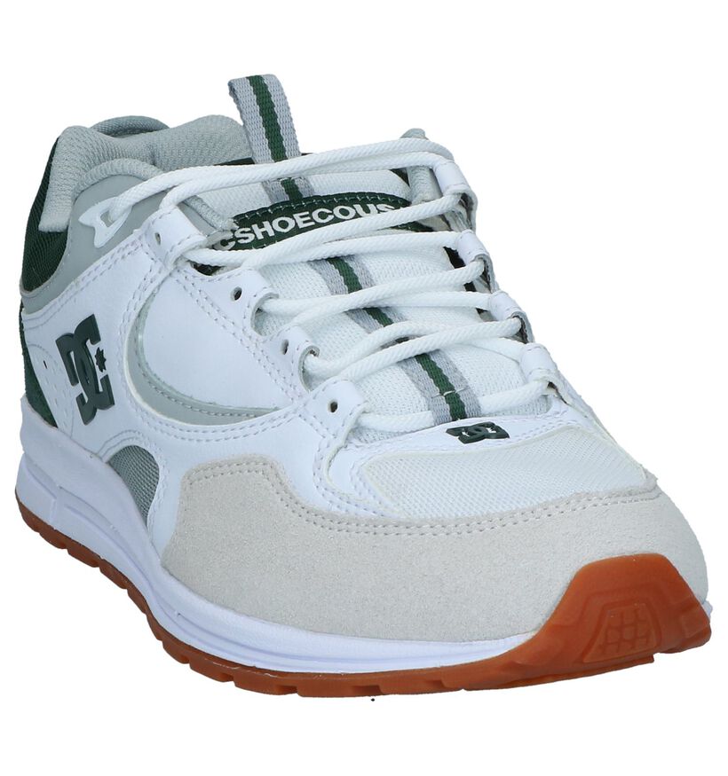 Witte Lage Skateschoenen DC Shoes Kalis Lite SE in daim (240920)