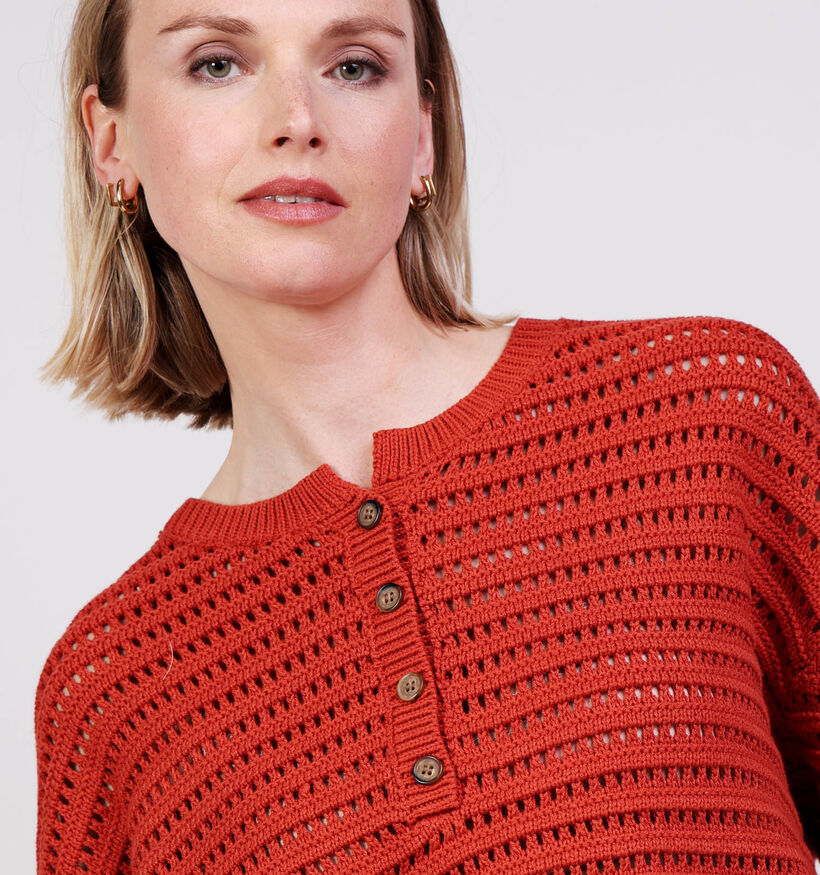 Rue Mazarine Pearly Oranje Trui voor dames (374149)