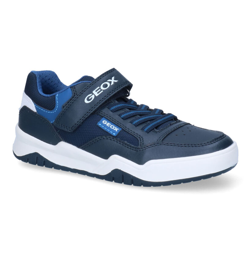 Geox Perth Zwarte Sneakers voor jongens (302609)