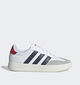 adidas Barreda Baskets en Blanc pour hommes (357269) - pour semelles orthopédiques