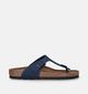 Birkenstock Gizeh Tongs en Bleu pour hommes (337875)