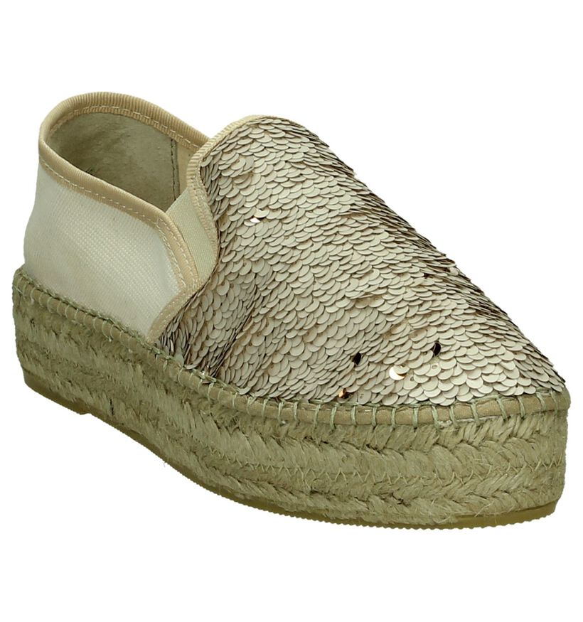 Brax Licht Roze Espadrilles, , pdp