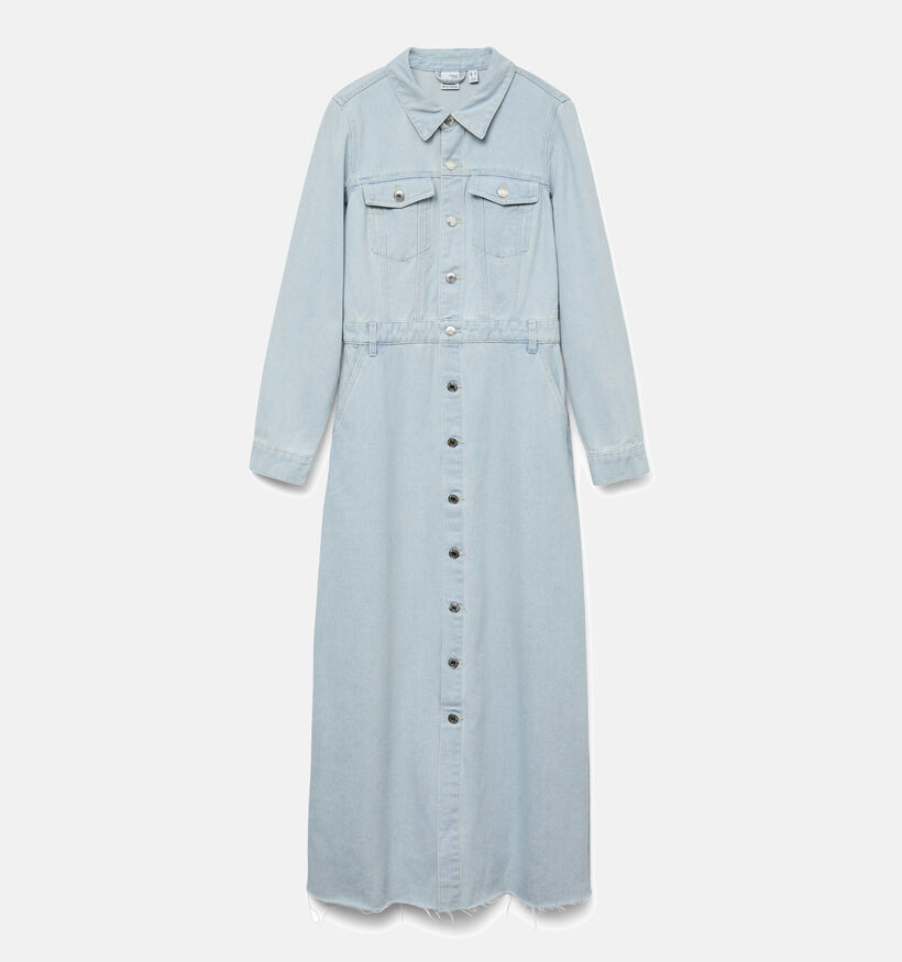 Vero Moda Molly Robe maxi en jeans en Bleu pour femmes (353073)