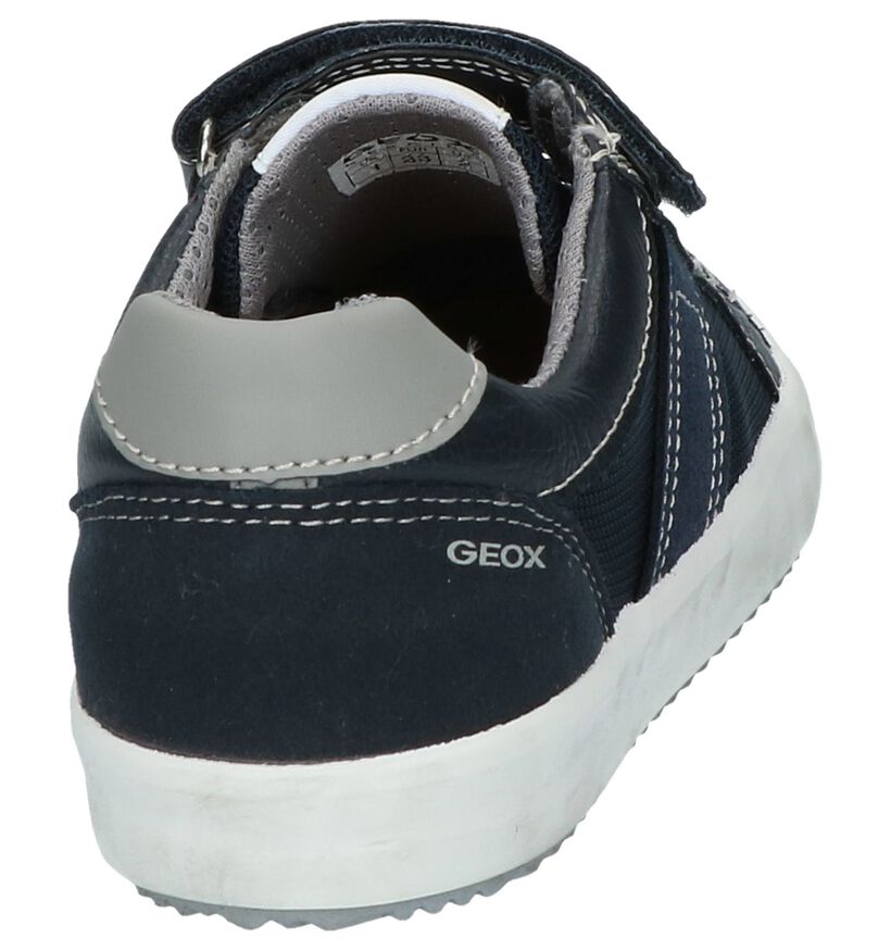 Geox Chaussures basses en Bleu en cuir (237939)