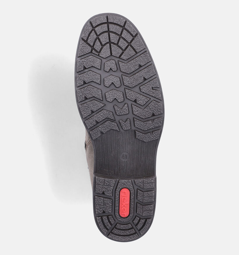 Rieker RiekerTEX Taupe Veterboots met Warme Voering voor heren (379833) - geschikt voor steunzolen