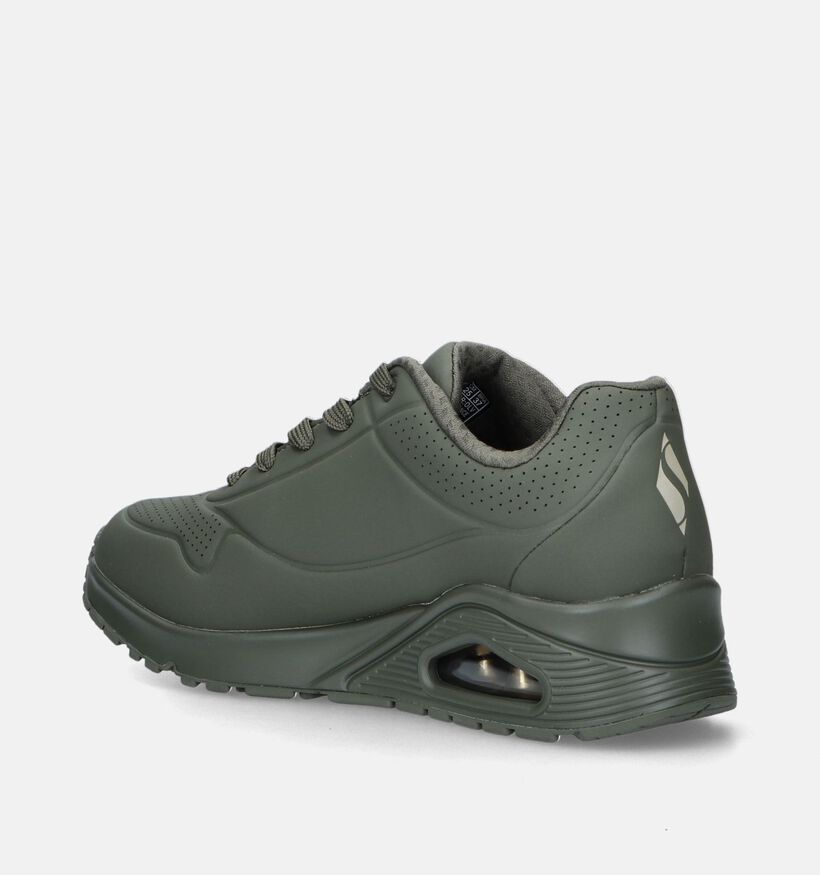 Skechers Uno Stand On Air Kaki Sneakers voor dames (343882)