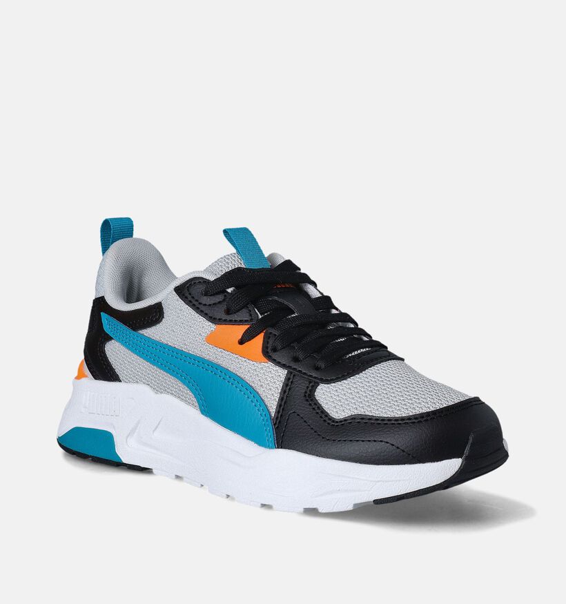 Puma Baskets basses en Noir pour filles, garçons (361479) - pour semelles orthopédiques