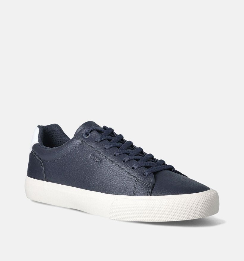 BOSS Aiden Tenn Chaussures à lacets en Bleu pour hommes (352386)