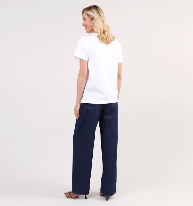 SISTERS POINT Witte T-shirt voor dames (359305)