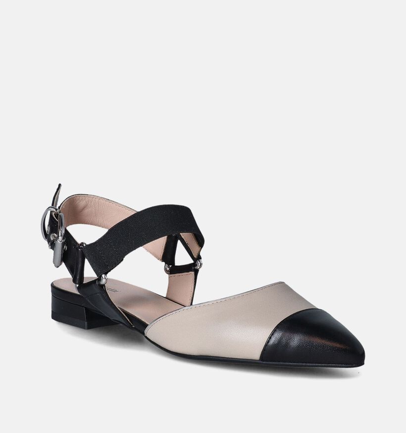 NeroGiardini Ballerines slingback en Noir pour femmes (355960)