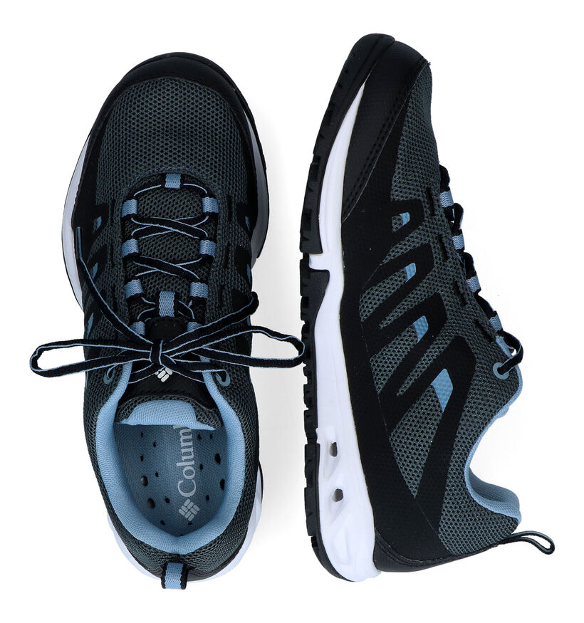 Colombia Vapor Vent Chaussures de marche en Noir pour femmes (303806) - pour semelles orthopédiques