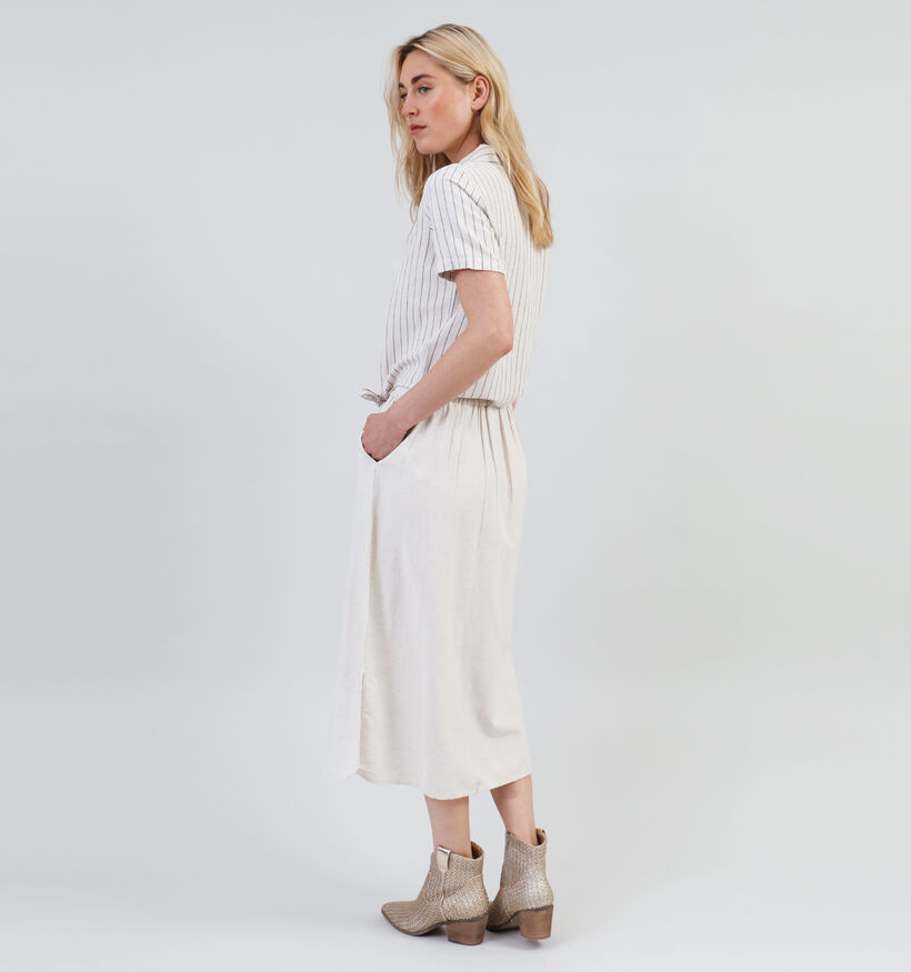 Vila Prisilla Beige Lange rok voor dames (342112)