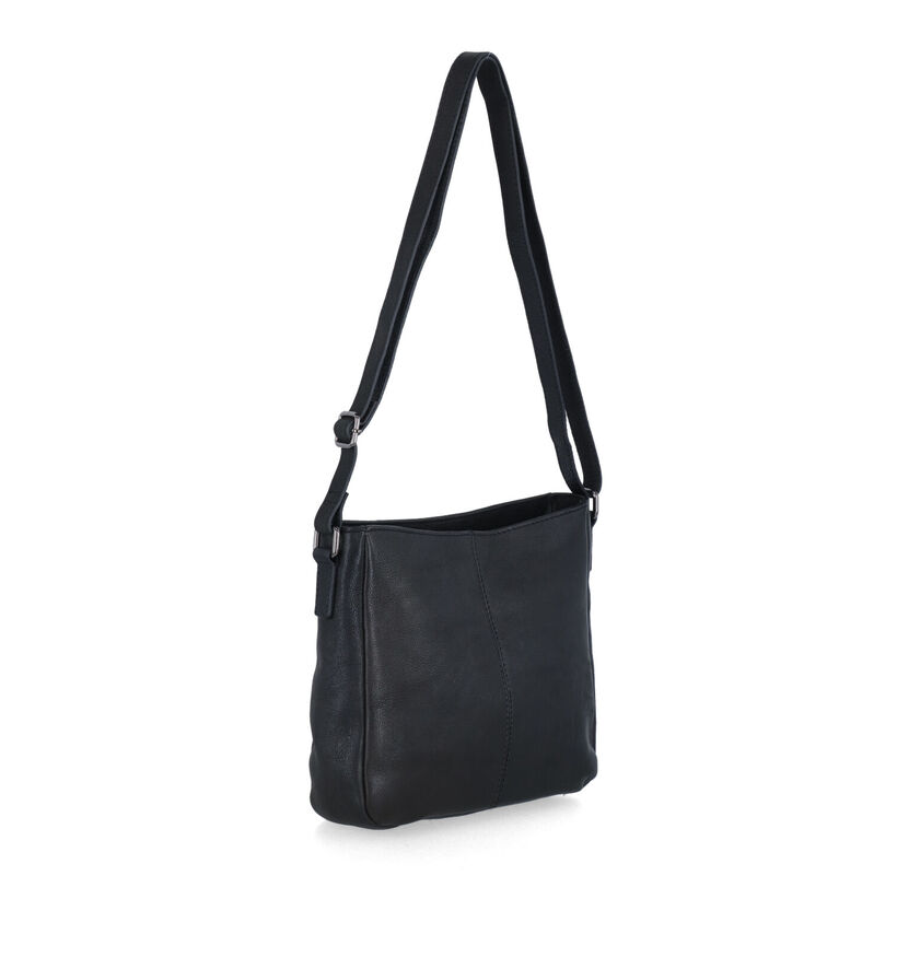 Burkely Ranger Sac porté croisé en Noir pour femmes (326491)