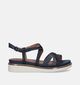 Tamaris Blauwe Sandalen Met Sleehak voor dames (338275)