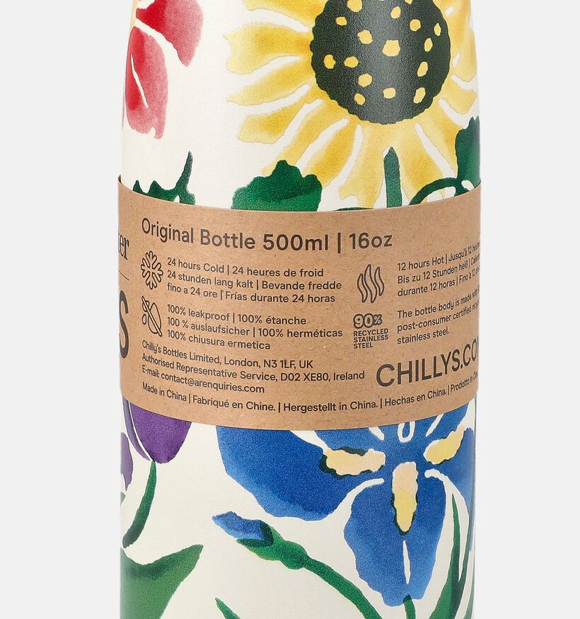 Chilly's x Emma Bridgewater Ecru Drinkfles 500ml voor dames (383679)