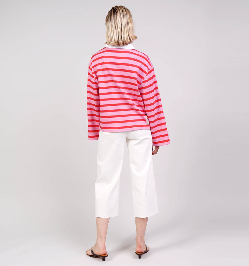 The Shirt Project Roze T-shirt met lange mouwen voor dames (374347)