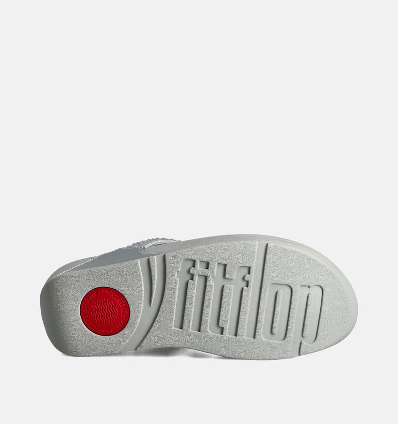 FitFlop Lulu Crystal Zilveren Teenslippers voor dames (353635)