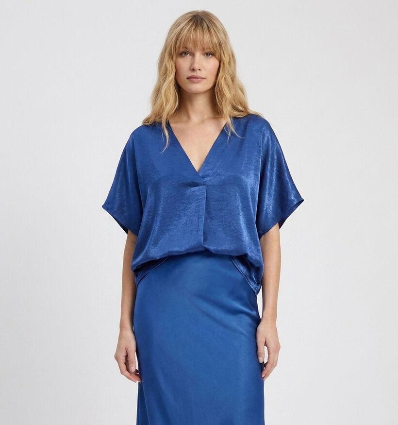 Vero Moda Vina Blauwe Blouse voor dames (378418)