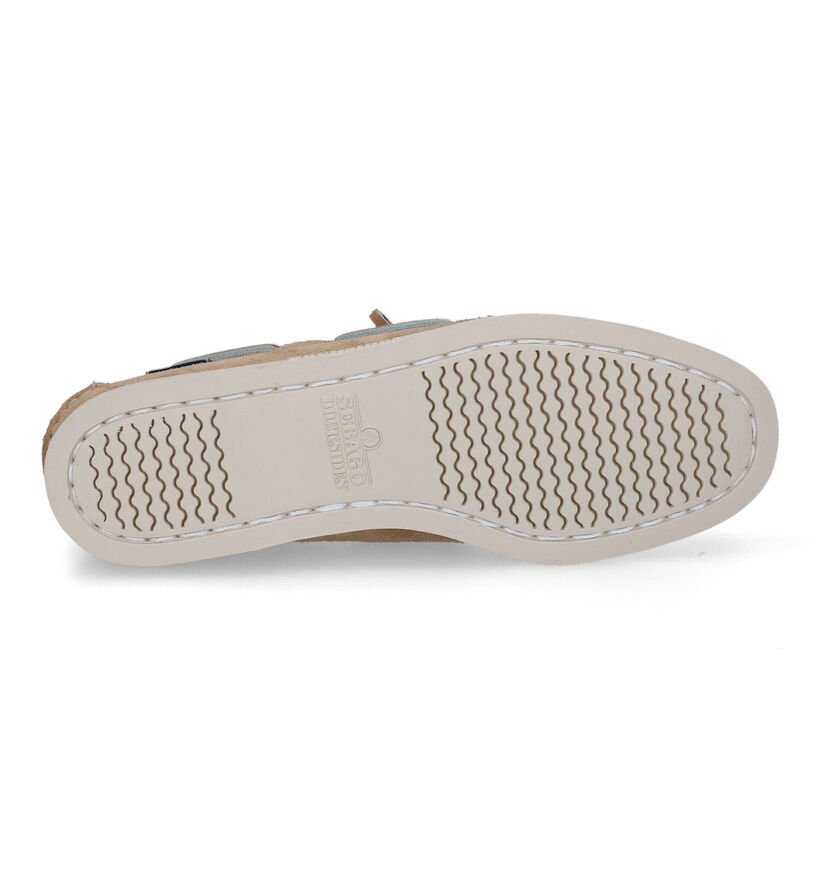 Sebabo Dockside Chaussures bateau en Beige pour femmes (303749)