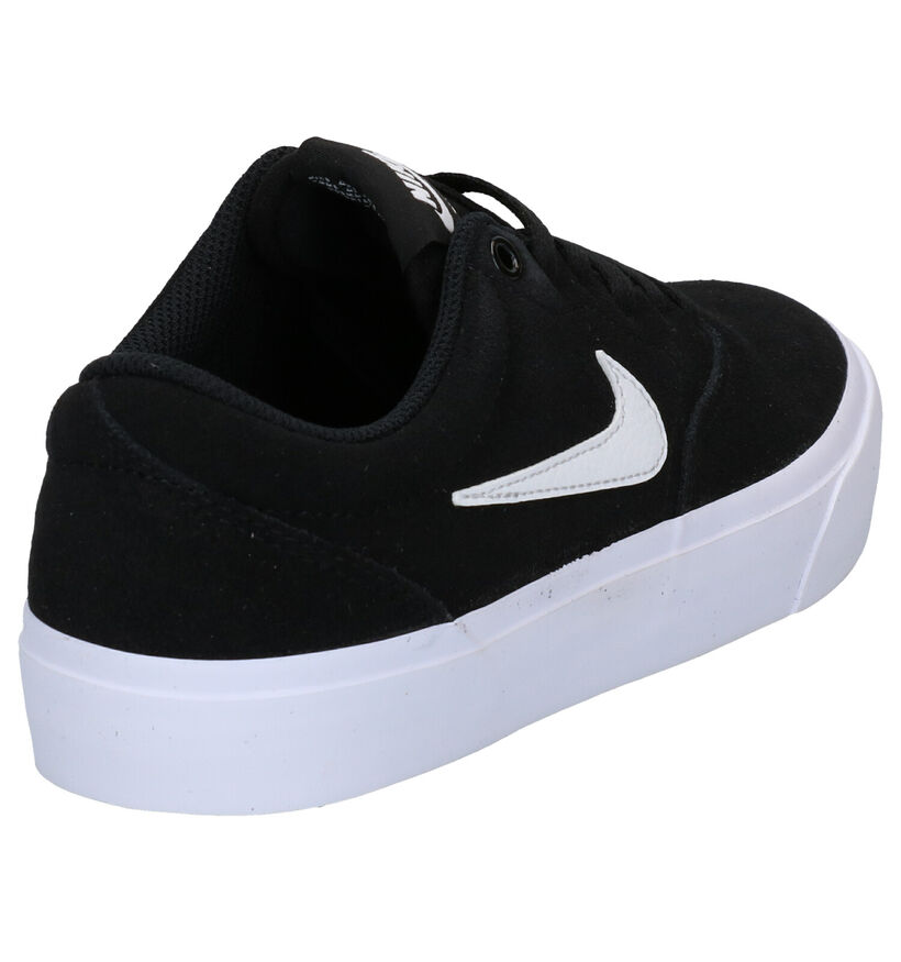 Nike SB Charge Suede Zwarte Sneakers in nubuck (277470)