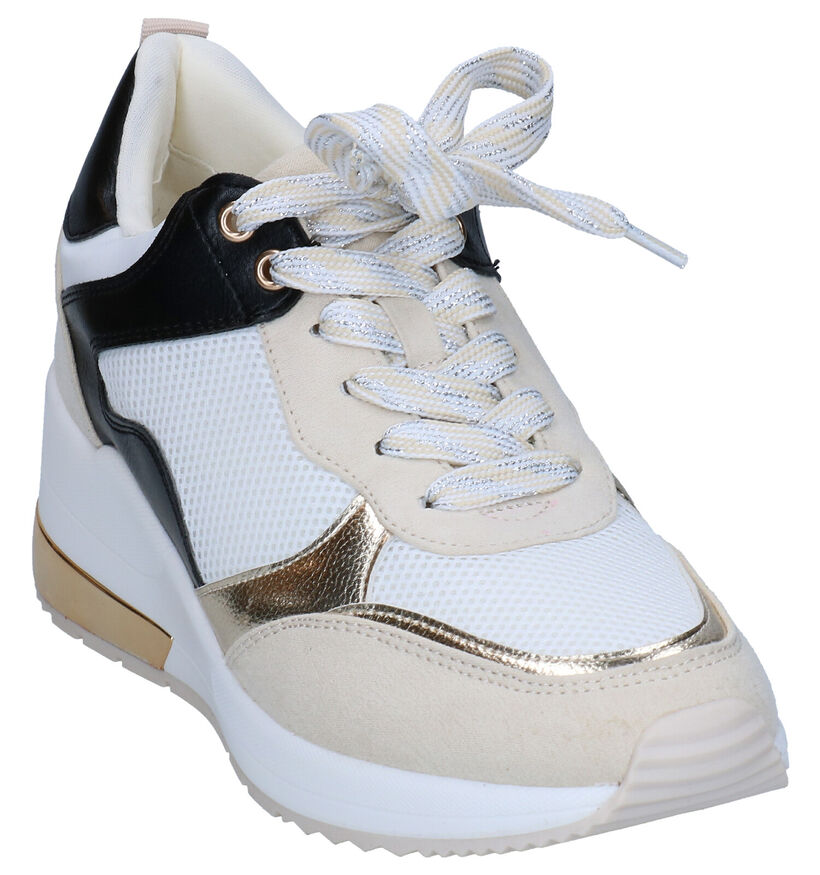 La Strada Chaussures à lacets en Blanc en simili cuir (292906)