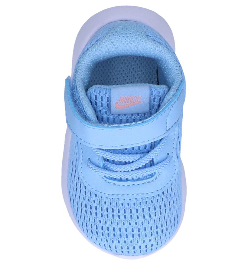 Blauwe Babysneakers Nike Tanjun TD in stof (249976)