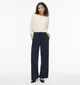Vila Cula Donkerblauwe Geklede Broek voor dames (378435)