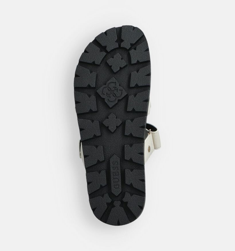 Guess Fashie Ecru Eyelets Slippers voor dames (366557)