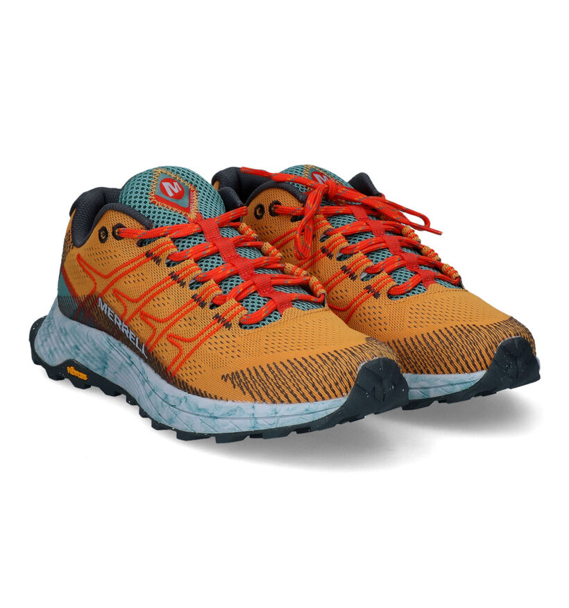 Merrell Moab Flight Chaussures de Randonneé en Orange en gore-tex (310227)