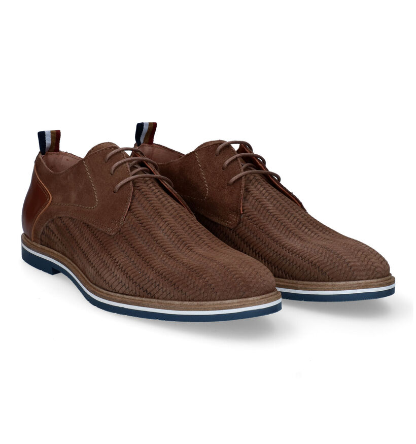 Via Borgo Chaussures classiques en Brun foncé pour hommes (310425)