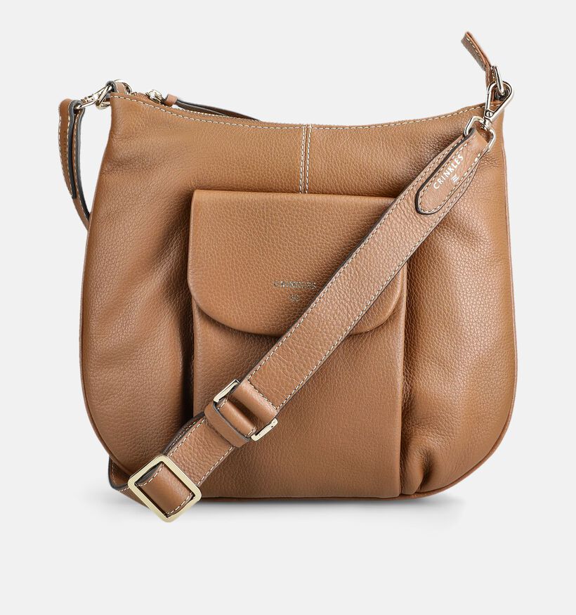 Crinkles Sac &agrave; bandouli&egrave;re en Marron pour femmes (381705)
